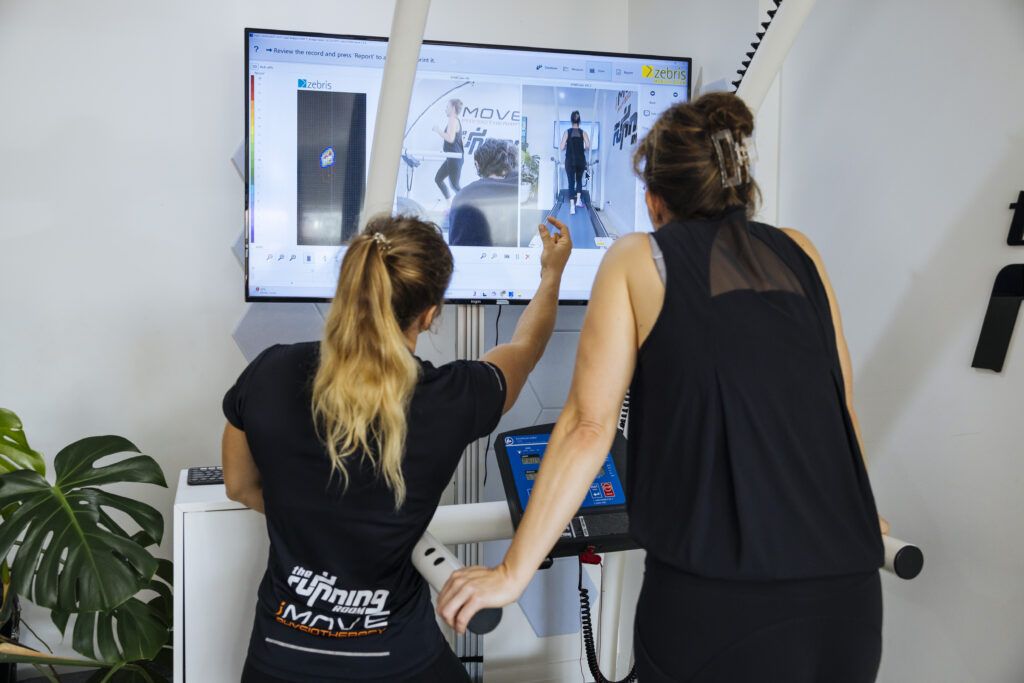 Running assessment to treat achilles tendinopaty